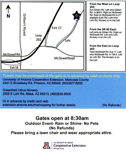 Greenfield Citrus Nursery Greenfield Citrus Nursery John P Babiarz And Debra L Hodson Arizona Growers Since 1972 2558 E Lehi Rd Mesa Az 85213 9711